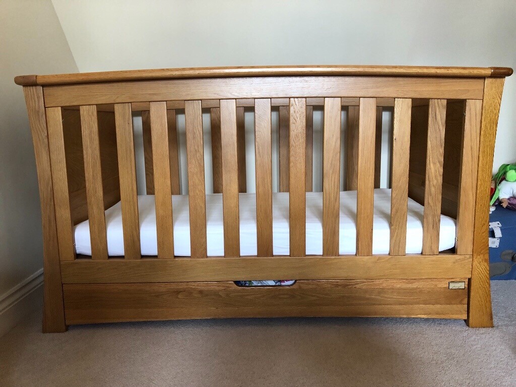 oak nursery wardrobe
